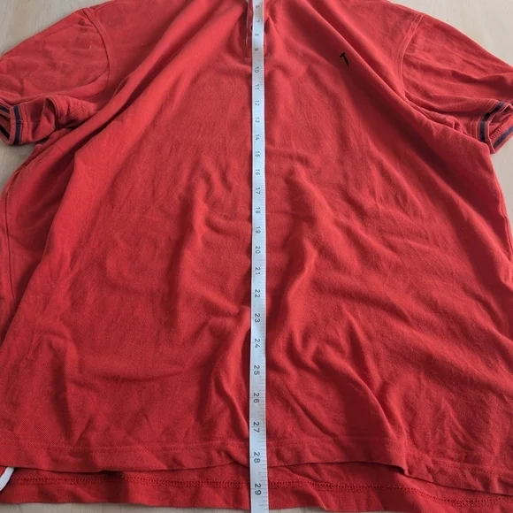 🇮🇹Trussardi Red Polo Shirt with Classic Design - Picture 12 of 13